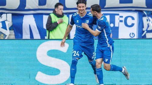 2. Fußball-Bundesliga: Magdeburg feiert Saisonabschluss mit 4:2 gegen Düsseldorf
