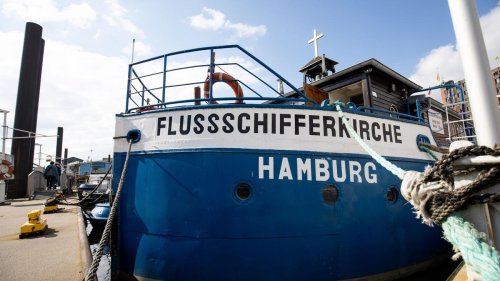 Festgottesdienst: Hamburger Flussschifferkirche feiert 70-jähriges Jubiläum