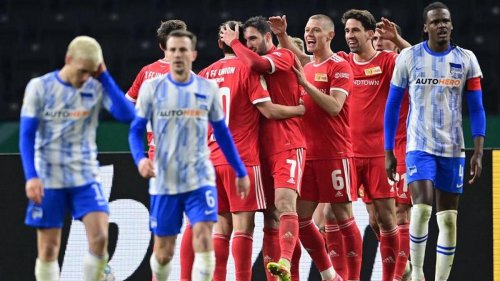 Achtelfinale: Aus für Hertha: Union träumt nach Derby-Sieg vom Pokal