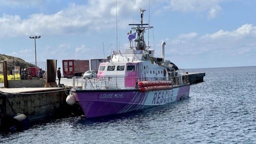 "Louise Michel": Italienische Behörden setzen deutsches Seenotrettungsschiff fest