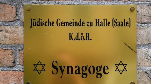 Kriminalität: Mann wegen Anschlagsplänen auf Synagoge in Halle in Haft