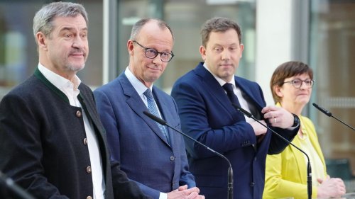 Regierungsbildung: "Groko", "Schuko", "Blackrot" – Namenssuche für Koalition