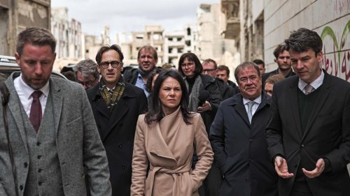 Damaskus: Annalena Baerbock eröffnet deutsche Botschaft in Syrien wieder