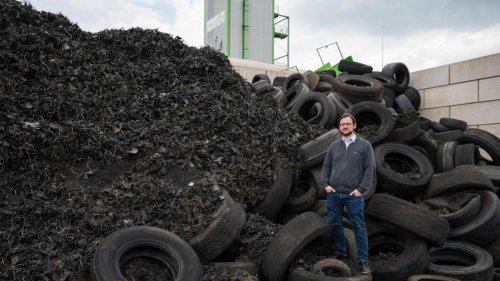 Firma entwickelt neues Verfahren zum Altreifen-Recycling