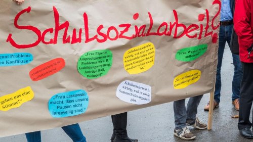 Soziales: Bündnis fordert Ausbau der Schulsozialarbeit