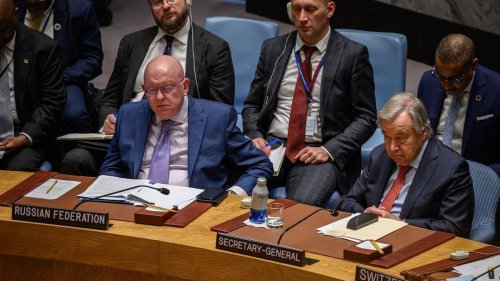 UN-Sicherheitsrat: Russland und Ukraine beschuldigen sich gegenseitig für Staudammzerstörung