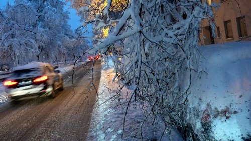 Wetter: Lage auf Bayerns Straßen entspannt sich - Zugverkehr gestört
