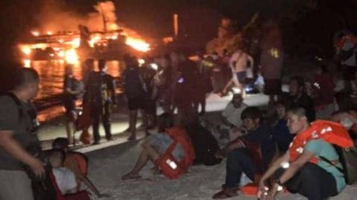 Philippinen: Mindestens zehn Tote bei Feuer auf Passagierfähre