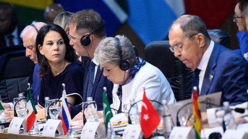 Treffen in Rio de Janeiro: G20-Außenminister beraten über Reform internationaler Institutionen