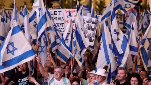 Israel: Zehntausende Menschen demonstrieren gegen die Regierung Netanjahu