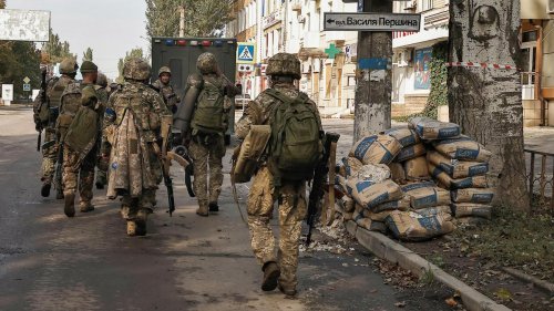 Ukraine-Überblick: Ukraine meldet Rückeroberung von Siedlungen, Scholz spricht mit Macron