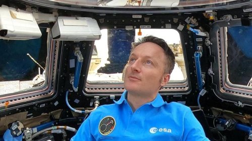 Raumfahrt: Astronaut Maurer beim Blick auf Erde auch "bange ums Herz"