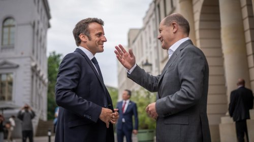 Diplomatie: Scholz empfängt Macron zum Abendessen in Potsdam