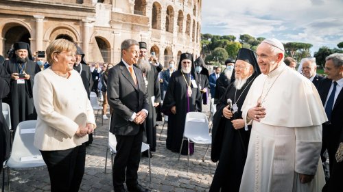 Angela Merkel in Rom: Arrivederci, Roma!