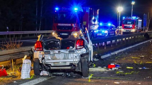 Unfälle: Geisterfahrer-Unfall auf A111 bei Hohen Neuendorf: Verletzte