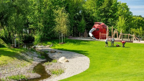 Bayerischer Wald: Wasser, viel Grün und ein Drache bei der Landesgartenschau