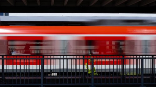 Schienenverkehr: Zwei S-Bahnen stoßen mit Einkaufswägen zusammen