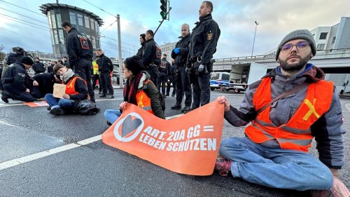 Mainz: Polizei ermittelt nach Protestaktion der Letzten Generation