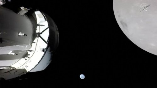 Mondmission "Artemis 1": Orion entfernt sich so weit von der Erde, wie kein Raumschiff zuvor