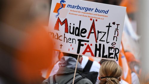 Traifverhandlungen: Marburger Bund ruft Ärzte zu Warnstreik auf