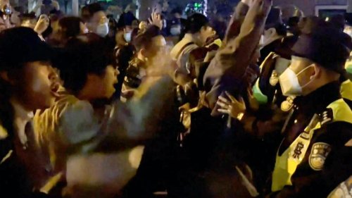 China: Viele protestieren in China gegen die Corona-Politik