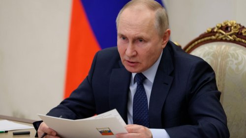 Ukraine-Krieg: Wladimir Putin: "Es kann ein langer Prozess werden"