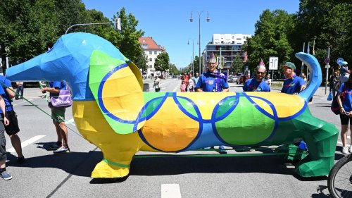 Olympia: Parade erinnert an Olympische Sommerspiele von 1972