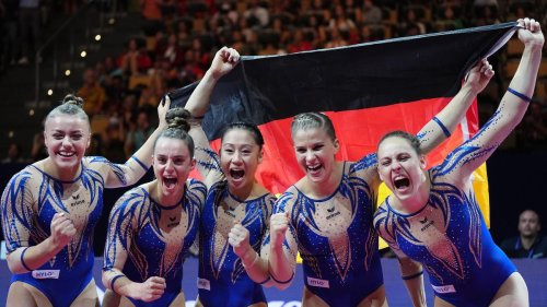 European Championships: EM-Bronze: Medaillen-Coup für deutsche Turnerinnen