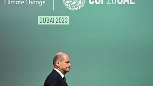 UN-Klimakonferenz: Olaf Scholz in Reinform