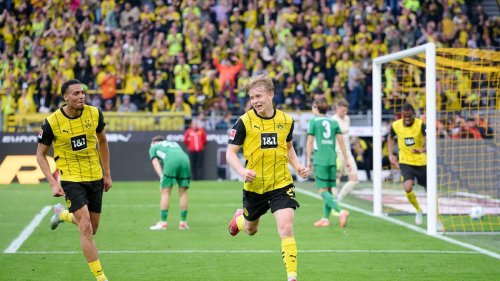 Fußball-Bundesliga: BVB gewinnt Borussen-Duell und behält Europa im Blick