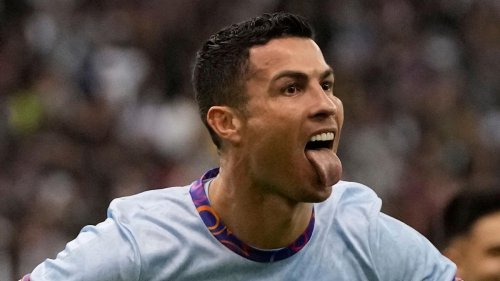 Fußball: PR-Spektakel in Saudi-Arabien: Ronaldo trotz 4:5 glücklich