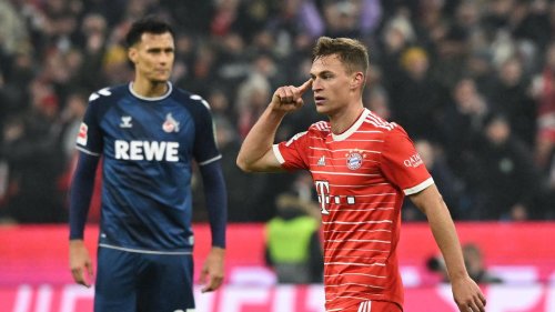17. Spieltag: Kimmichs Kunstschuss rettet spätes Bayern-Remis gegen Köln
