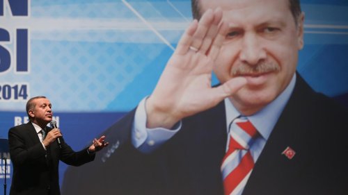 Türkischer Wahlkampf in Deutschland: In Berlin gibt es derzeit keine Bilder für ihn