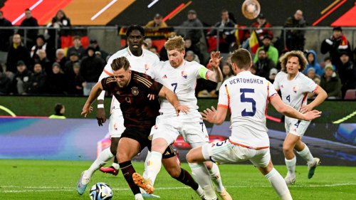 Länderspiel: Deutschland verliert Testspiel gegen Belgien