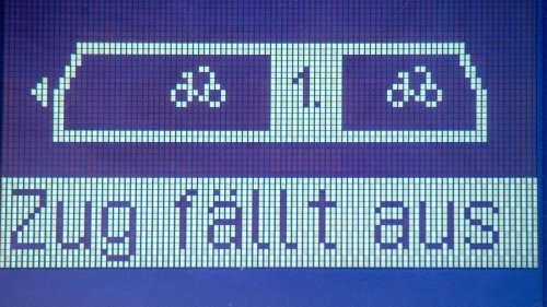 Bahn: Zugverkehr in Bayern weiter eingeschränkt