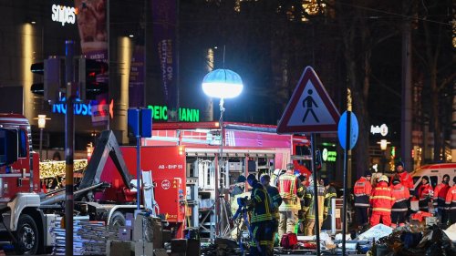 Magdeburg-Anschlag: Viele Helfer für Angehörige und Retter bei Anschlag vor Ort