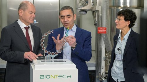 Olaf Scholz bei BioNTech: Bundeskanzler will Forschungsstandort Deutschland stärken