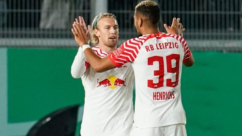 DFB-Pokal: Vor Bayern-Duell: Leipzig müht sich in zweite Pokalrunde