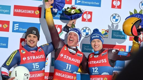 Wintersport: Felix Loch holt 14. WM-Sieg: Rodlerinnen feiern Triumph