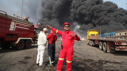 Hafen im Iran: Zahl der Toten nach Explosion im Iran steigt auf mindestens 25