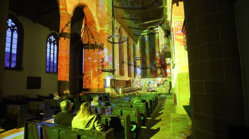 Erfurt: Augustinerkirche setzt im Advent wieder auf Lichtkunst
