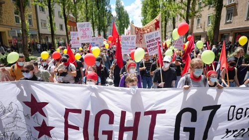 Bayern: Großdemo in München: G7-Kritiker gehen auf die Straße