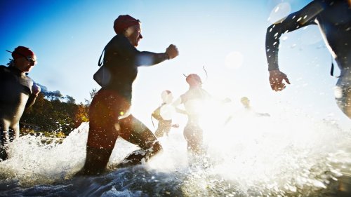 Triathlon: "Ich habe dreimal den gleichen Schwimmkurs gebucht, um es zu lernen"