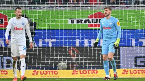 Fußball-Bundesliga: "Die Hoffnung lebt": Kiel will Rückschlag schnell abhaken