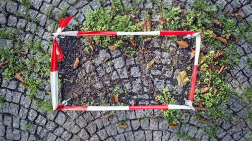 Absperrband: Made in Germany, als Drohung
