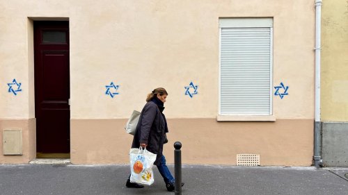 Davidsterne in Frankreich: Krieg an der Hauswand