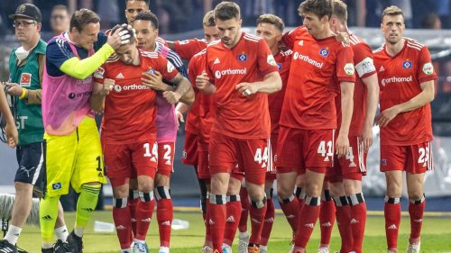 Fußball: HSV mit Vorteil in Bundesliga-Relegation: Sieg bei Hertha
