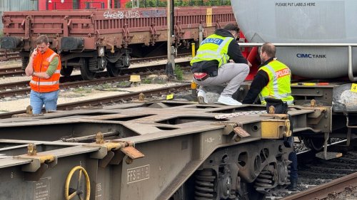 Unfälle: Güterzugwaggon entgleist in Mainz – Bahnverkehr rollt wieder