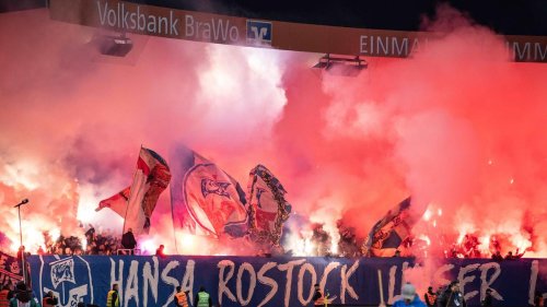 2. Bundesliga: FC Hansa: 30.900 Euro Strafe für Abbrennen von Pyrotechnik