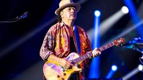 Gitarren-Legende: Wegen Corona: Santana sagt weiteres Konzert in den USA ab